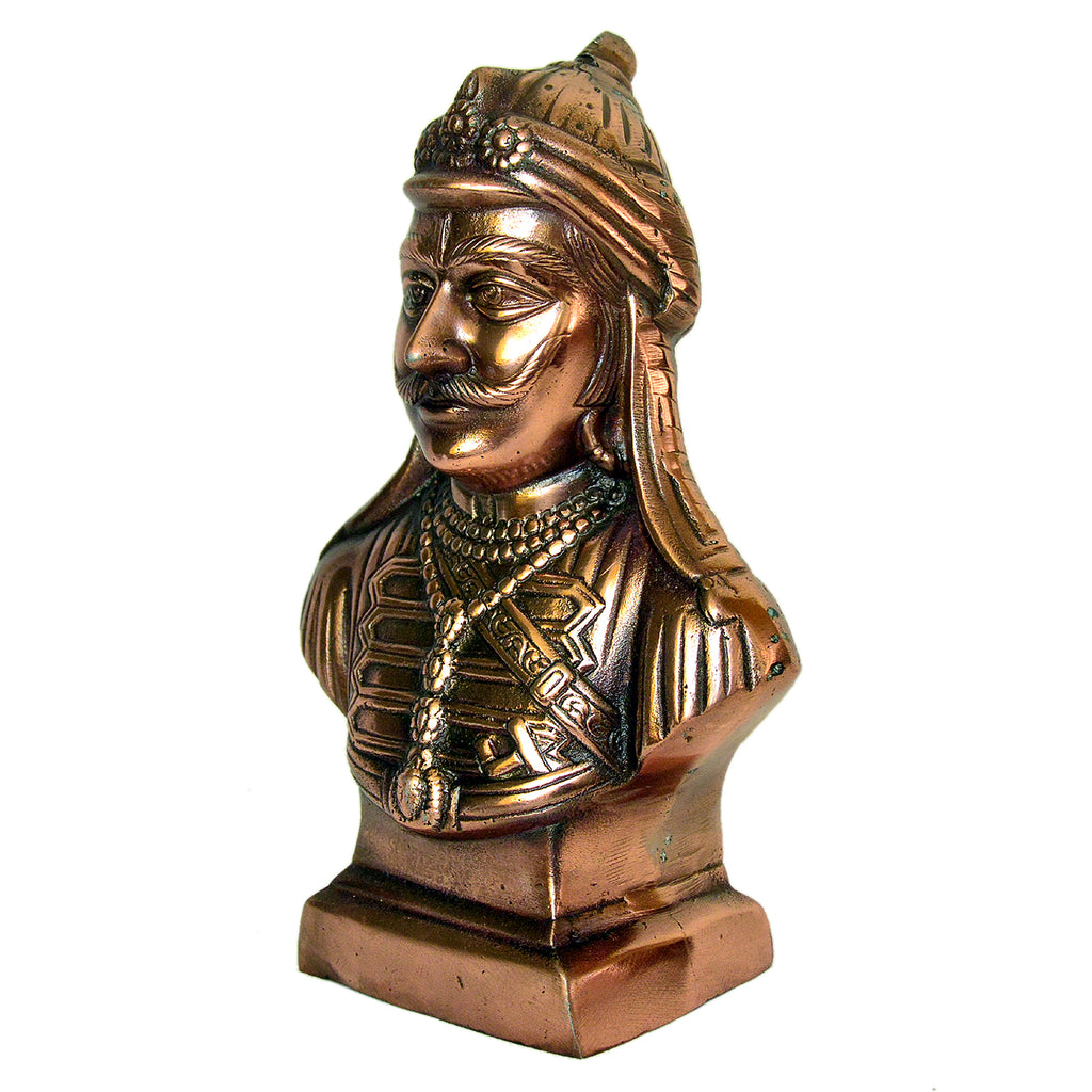 Maharana Pratap Metal Bust G-246-A