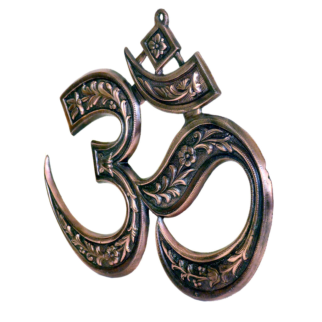 Handcrafted Metal Om Wall Hanging G-256-A