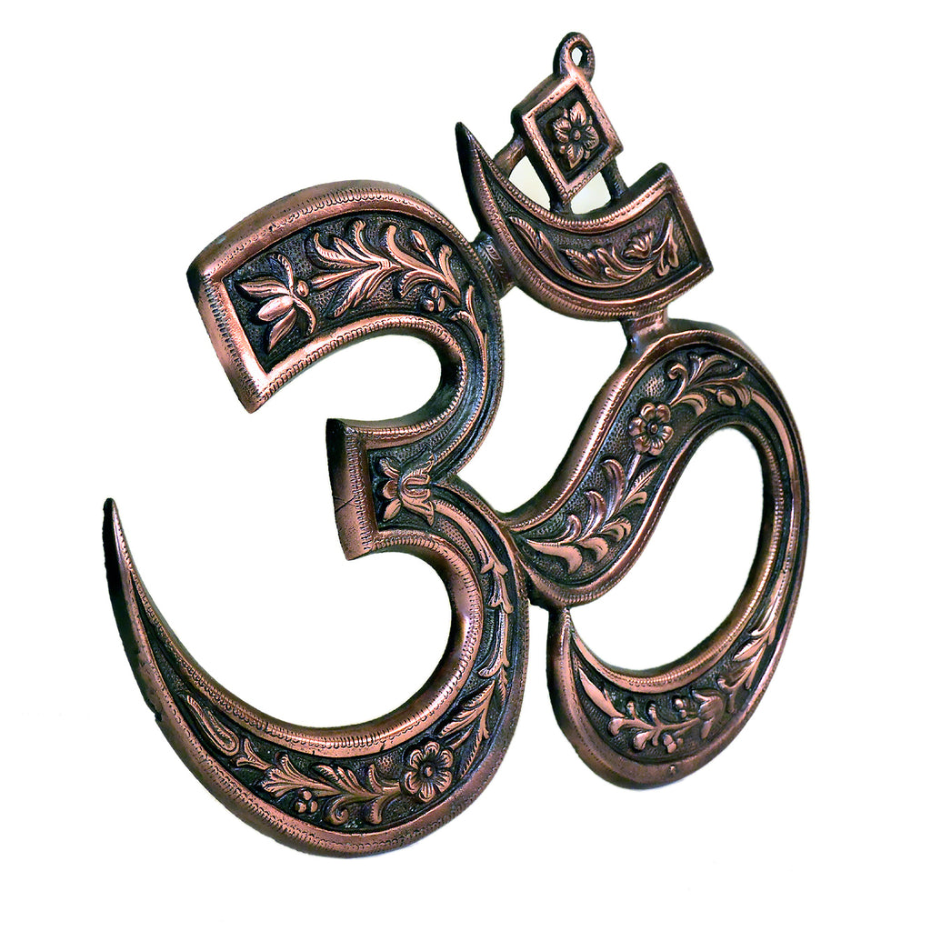 Handcrafted Metal Om Wall Hanging G-256-A