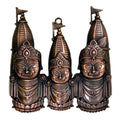 Jagannath Balabhadra Subhadra Idol Set Metal G-271-A