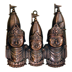 Jagannath Balabhadra Subhadra Idol Set Metal G-271-A