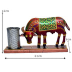 Handcrafted Buffalo Pen Stand I-204-A