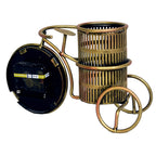 Vintage Bicycle Clock with Pen Holder I-215-A