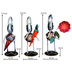 Handcrafted Metal Rabbit Figurines - Set of 3, I-249-A