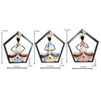 Handcrafted Metal Figurines - Set of 3 Traditional Indian Art I-250-A