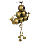 Handcrafted Golden Deer & 6 Candle Holder I-255-A