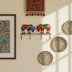 Hand-Painted Metal Cow Wall Hooks I-294-A