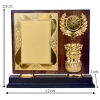 Premium Wooden Memento with Ashoka Chakra M-604-A
