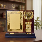 Premium Wooden Memento with Ashoka Chakra M-604-A