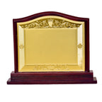 Premium Wooden Award with Ornate Gold Engraving M-84-A