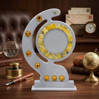CraftEarth Modern Silver & Gold Wooden Memento M-485