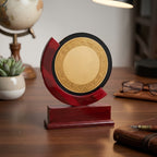 CraftEarth Premium Round Wooden Memento M-584-A