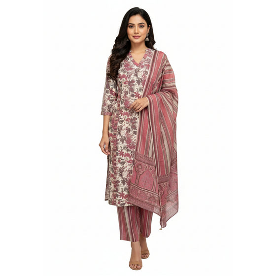 CraftEarth Angrakha Kurta Set for Women K-D169