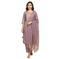 CraftEarth Ethnic Party Wear Suit Set with Matching Dupatta for Women K-D136