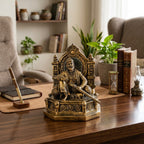 Chhatrapati Shivaji Maharaj Throne Statue F-33-A-G