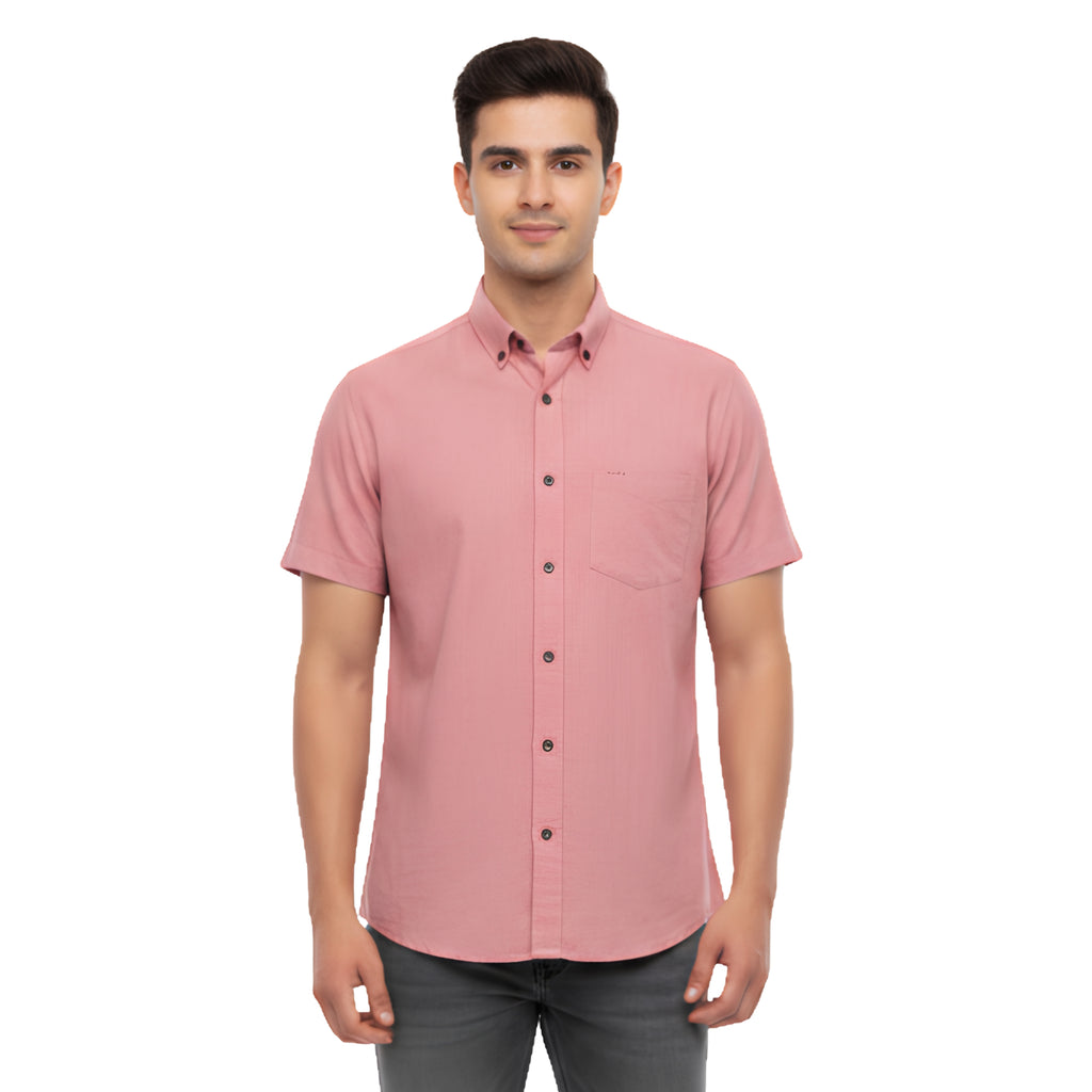 CraftEarth Men's Short-Sleeve Shirt HS-C10