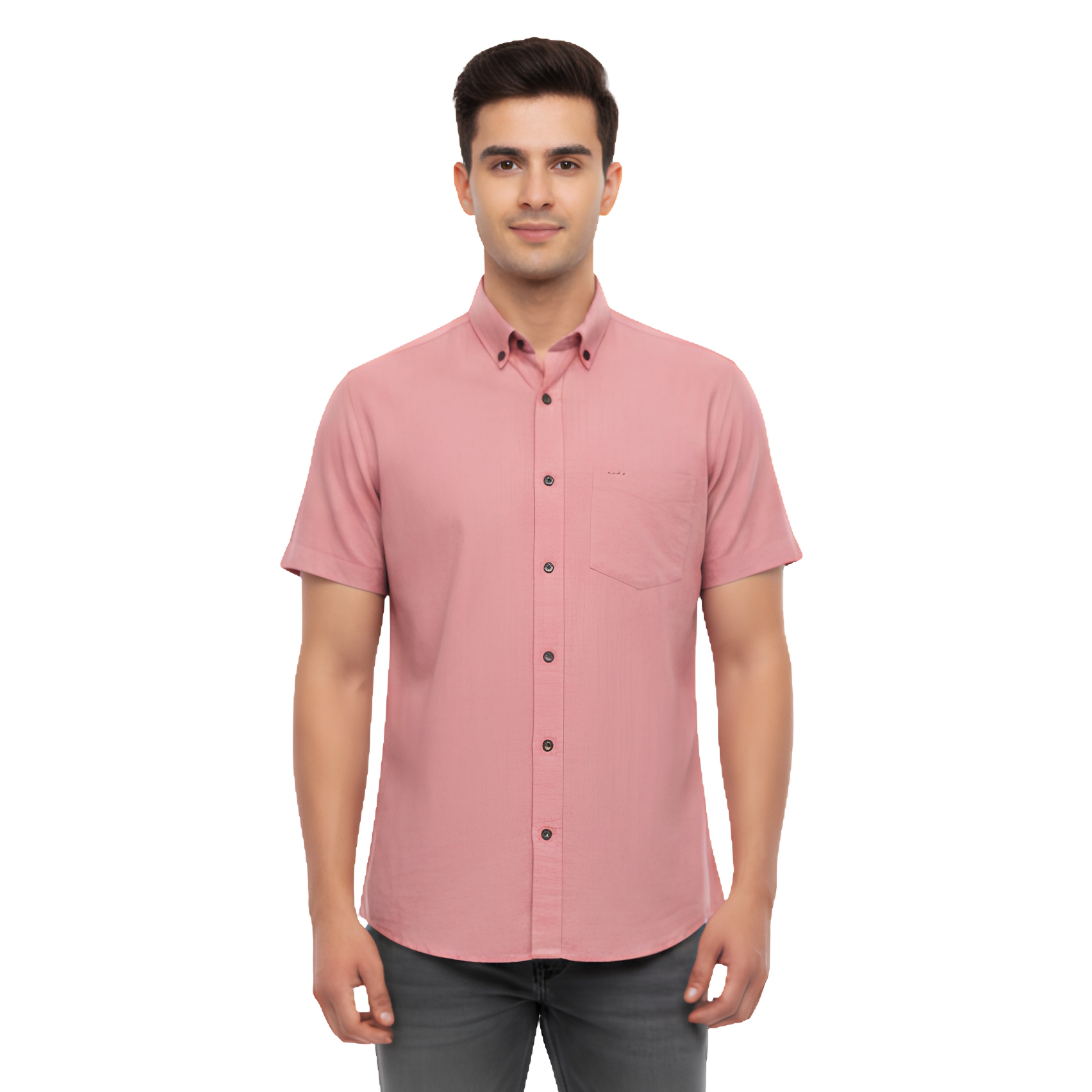 CraftEarth Men's Short-Sleeve Shirt HS-C10