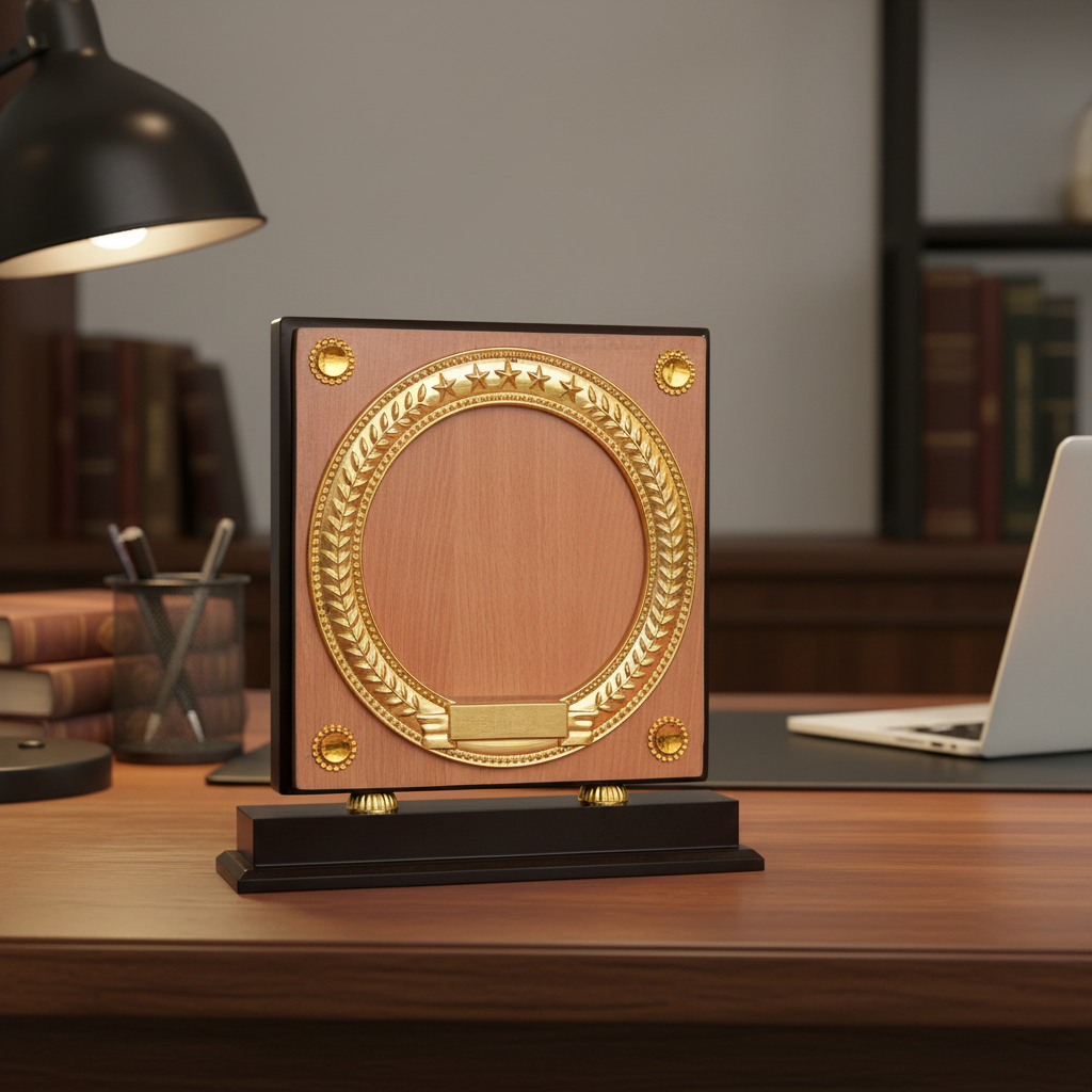 Award Plaque Desk Decor