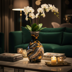 Luxury Marble Inspired Decorative Vase I-138-A