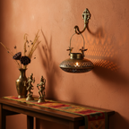 Brass Bird Handi Candle Holder – Wall Hanging Living Room Decor