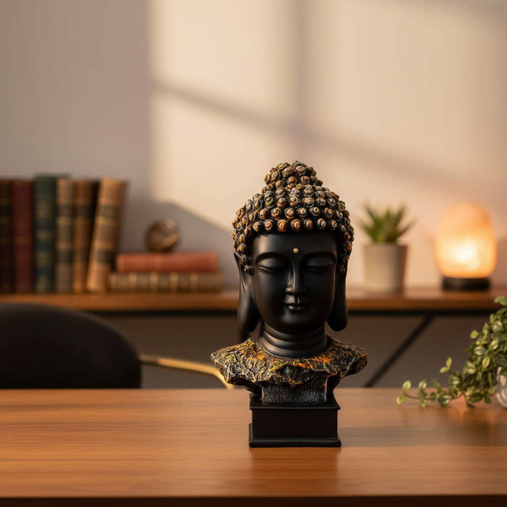 Buddha Bust - Desk Decor