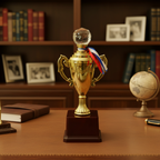 Desk Decor - Crystal Trophy