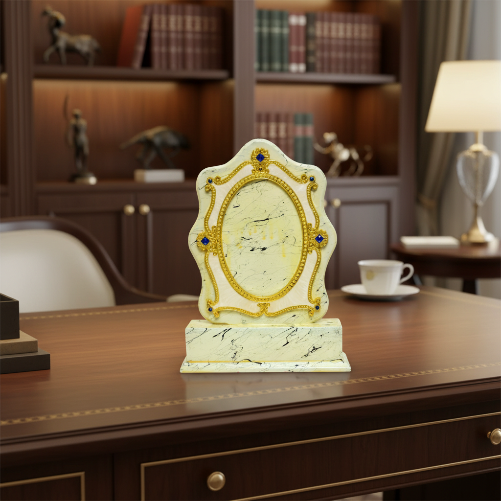 Desk Decor - Marble Photo Frame