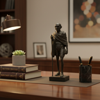 Gandhi Figurine Desk Decor
