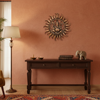 Ganesha Sun Wall Hanging in Living Room