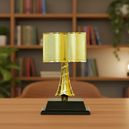 Gold Book Trophy on Desk