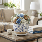 Stylish Rope Wrapped Planter with Drainage Tray I-112-A