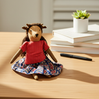 Lion Doll on Desk Decor