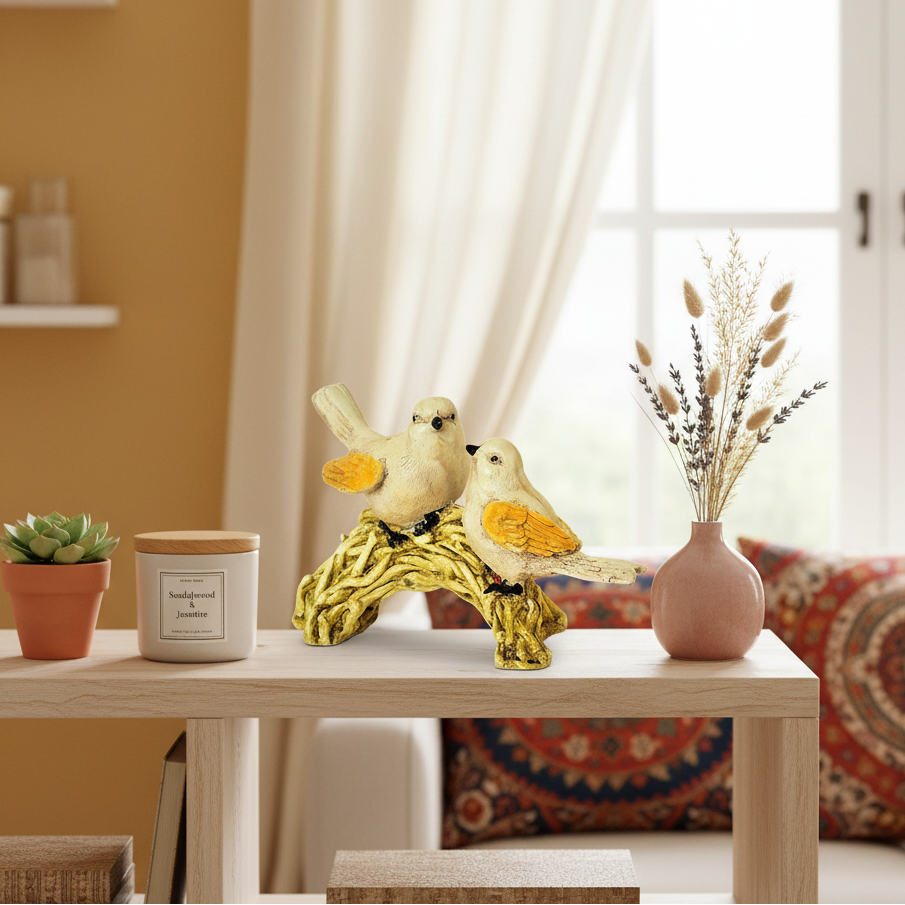 Lovebird Figurine Home Decor