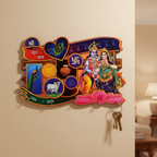 Radha Krishna Wall Hanging in Living Room