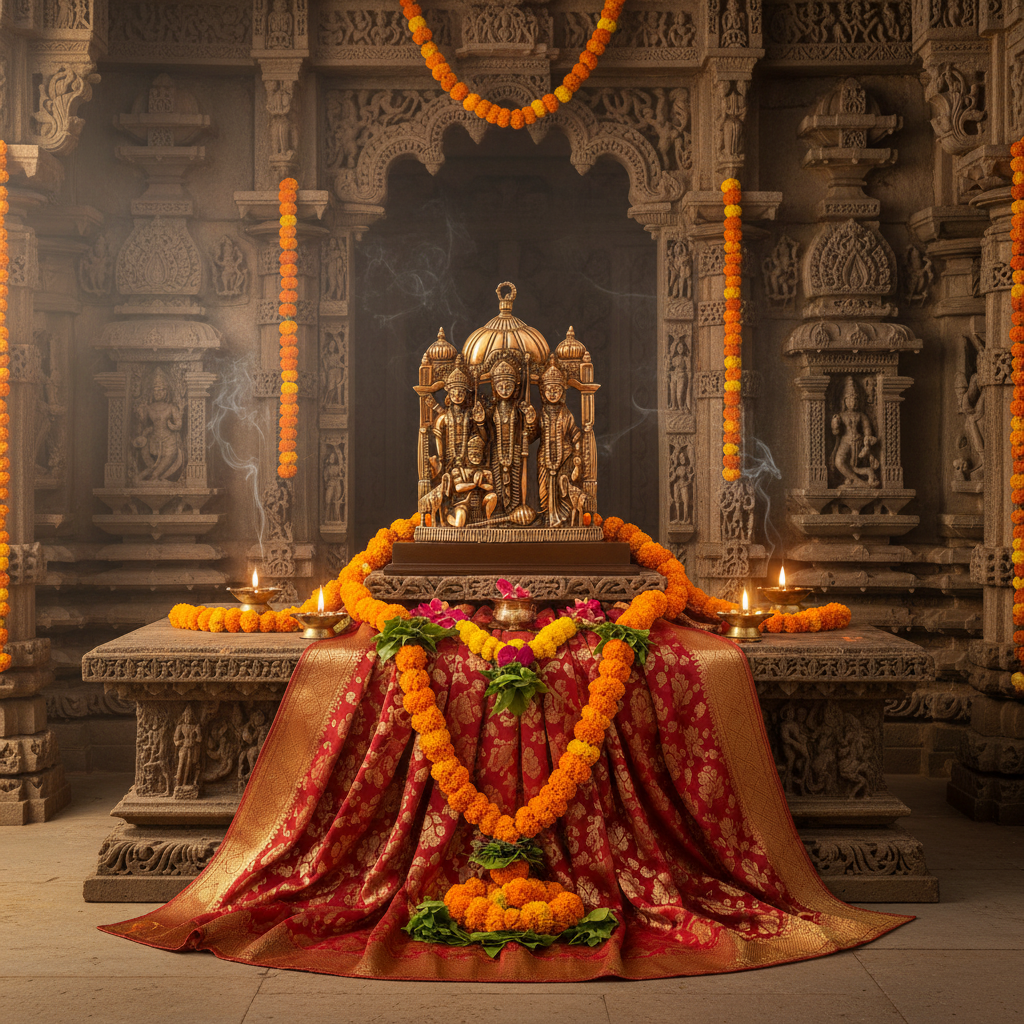Ram Darbar – Temple Decor Background