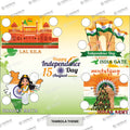 CraftEarth Independence Day Theme Tambola Tickets – Design 24