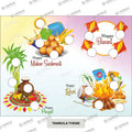 CraftEarth Festival Theme Tambola/Housie Tickets - Design 27