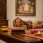 Shiva Idol in Living Room Decor