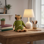 Tiger Doll - Desk Decor Background