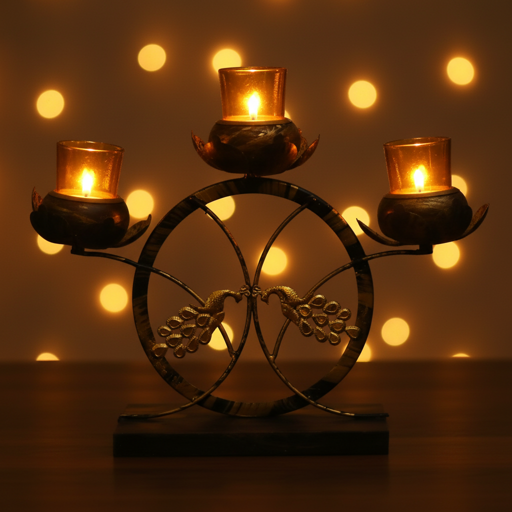 Triple Tealight Candle Holder – Lit Lifestyle