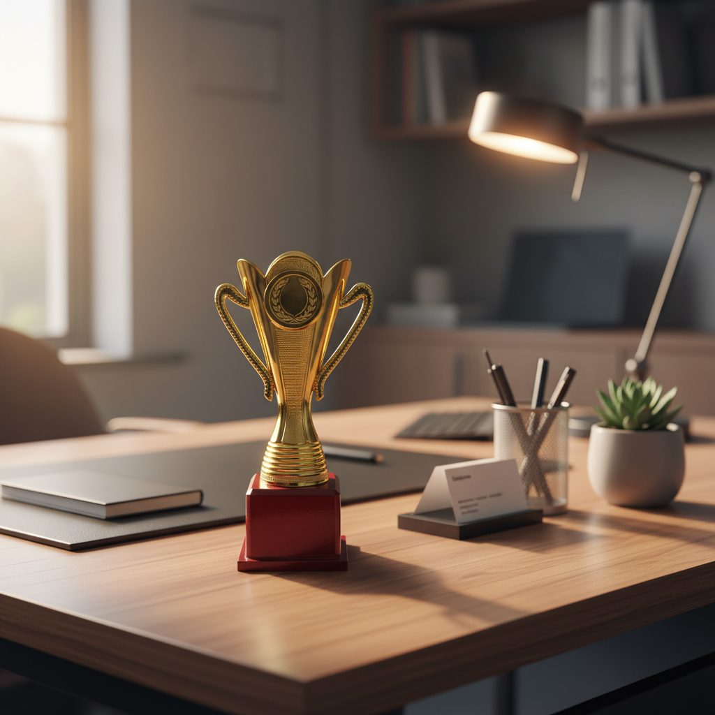 Golden Cup Trophy M-409 | Award Trophy for Events & Gifting – CraftEarth