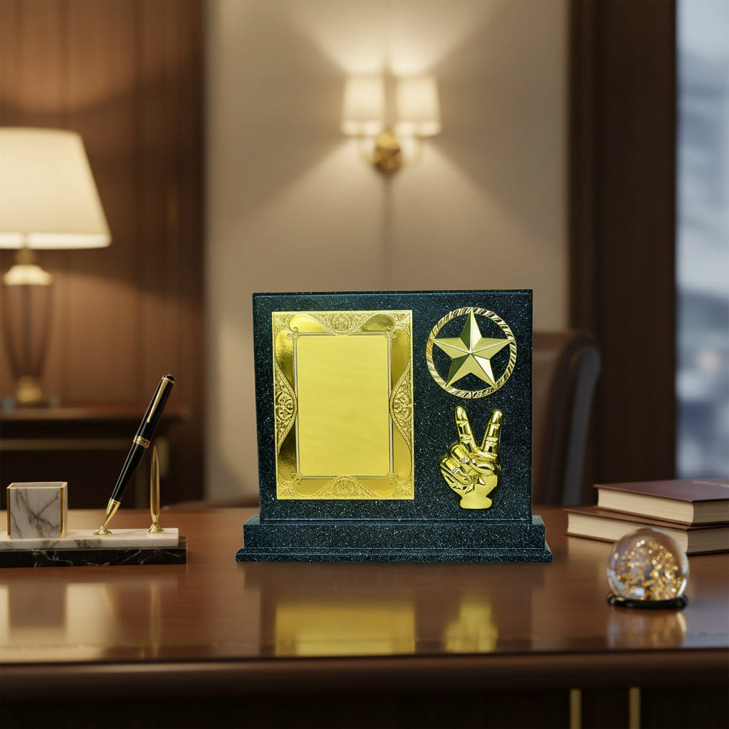 Trophy Desk Decor