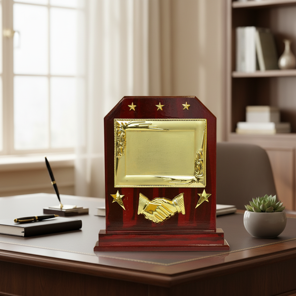 Trophy on Desk Decor