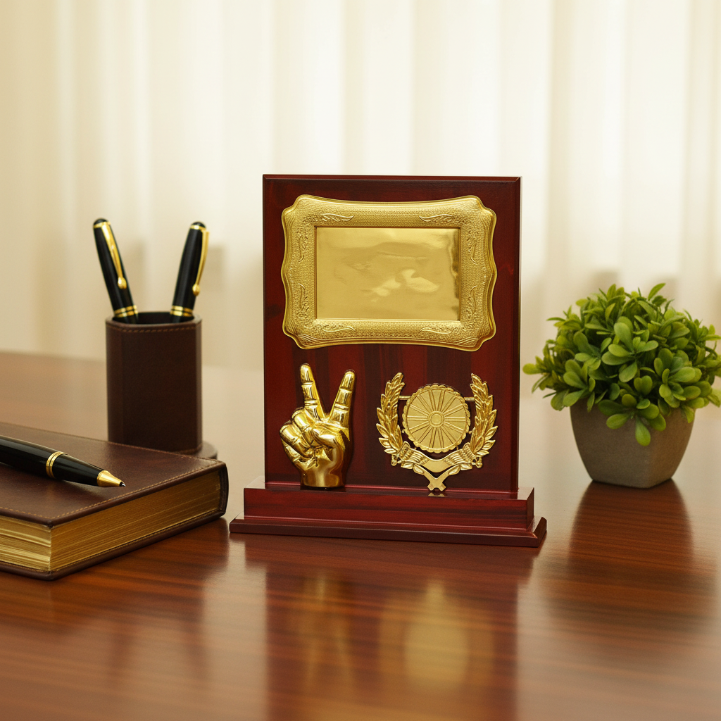 Victory Award Plaque - Desk Decor