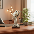 White Bird Desk Decor