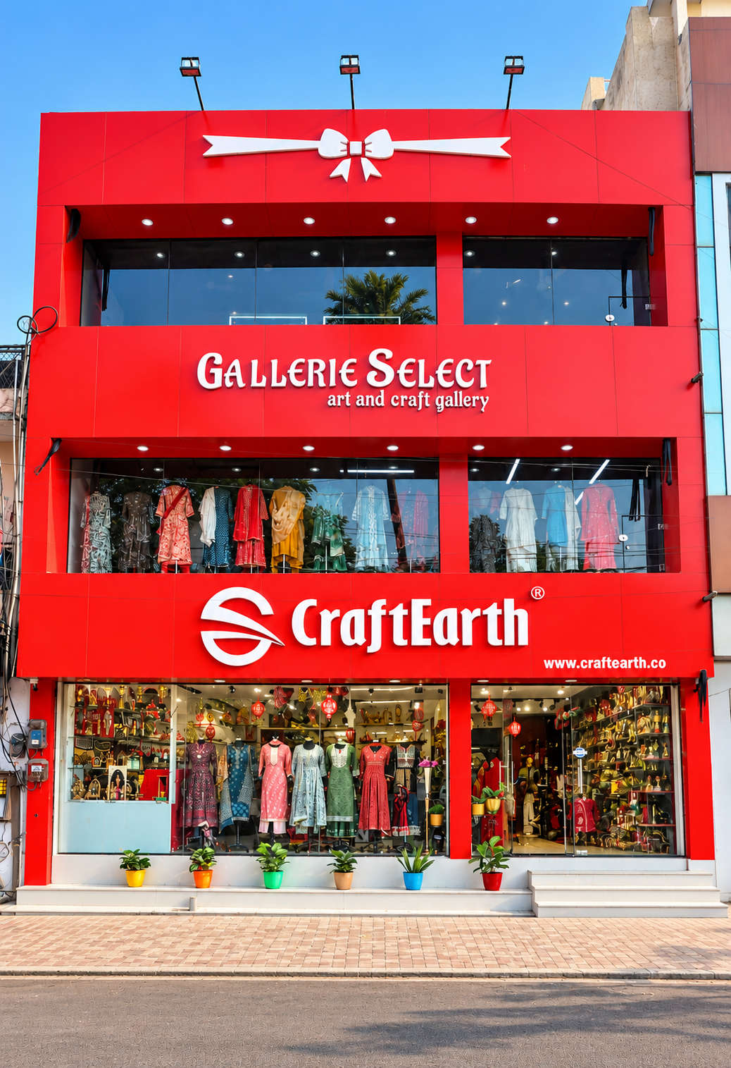 CraftEarth Achleshwar Road store building