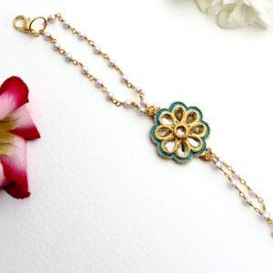 CraftEarth Hand-Crafted Bhaiya Rakhi Combo Design-54