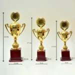 Golden Cup Trophy M-257 - Image 6