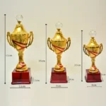 Golden Cup Trophy M-379 - Image 6
