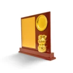 Unique Ashoka Design Wooden Memento - M-57 - Image 3
